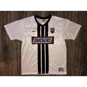 VTG 90s Columbus Crew White adidas Soccer Jersey L